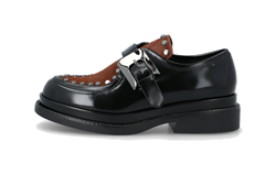 DERBY Upla Boda MONO FIBBIA CON CAVALLINO E BORCHIE NERA E MARRONE